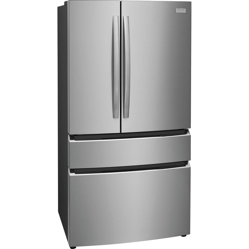 (GRMG2272CF) Frigidaire Gallery 36-inch, 22.1 cu. ft. Counter-Depth French 4-Door Refrigerator with Interior Ice Maker GRMG2272CF