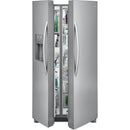 Frigidaire Gallery 36-inch, 25.6 cu.ft. Freestanding Side-by-Side Refrigerator with Ice and Water Dispensing System GRSS2652AF