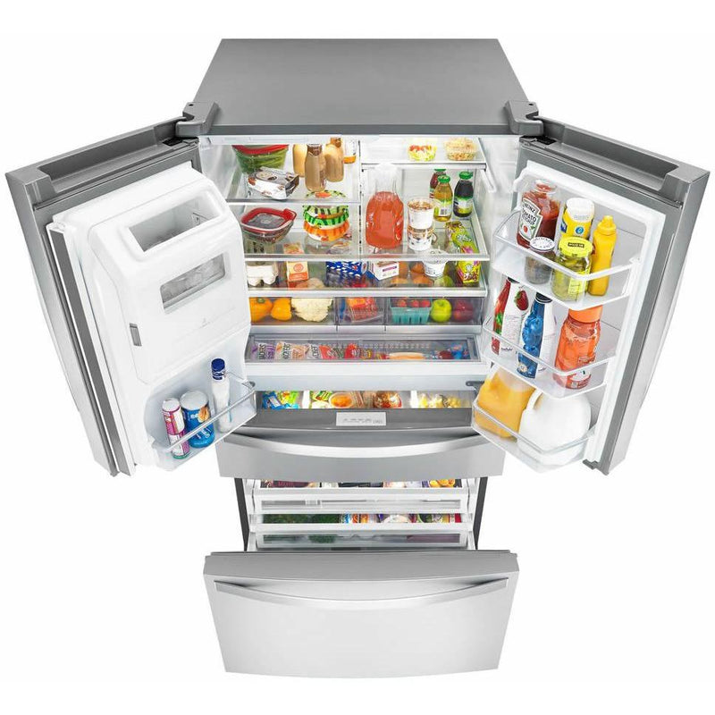 Whirlpool 36-inch, 26.2 cu. ft. French 4-Door Refrigerator WRX986SIHZ (WRX986SIHZ)