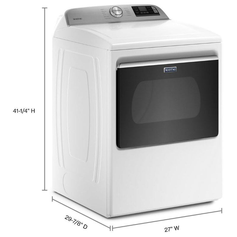 Maytag 7.4 cu.ft. Electric Dryer with Wi-Fi Connectivity MED6230RHW (MED6230RHW)