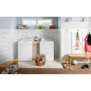 GE 4.0 cu. ft. Top Loading Washer with Stainless Steel Basket GTW325ASWWW