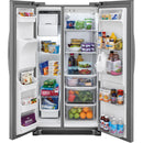 Frigidaire 33-inch, 22.1 cu. ft. Side-By-Side Refrigerator FFHX2325TSFFHX2325TS