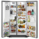 Whirlpool 36-inch, 20.59 cu.ft. Counter-Depth, Side-by-side Refrigerator with External Water and ice Dispensing System with EveryDrop™ Filtration WRSA71CIHZ