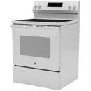 GE 30-inch Freestanding Electric Range with SmartHQ™ GRF400PVWWGRF400PVWW
