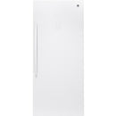 GE 21.3 cu. ft. Upright Freezer with LED lighting FUF21DLRWWFUF21DLRWW
