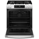 GE 30-inch Slide-in Gas Range with WiFi GGS600AVWW