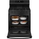 GE 30-inch Freestanding Gas Range with Convection Technology GGF600AVBB