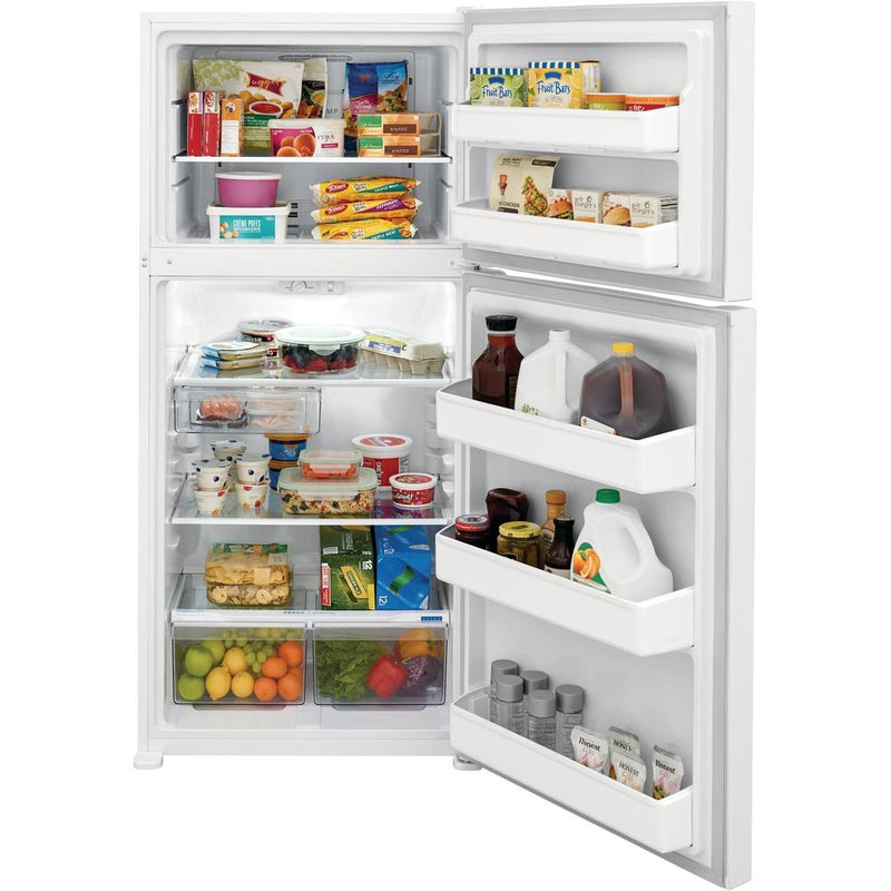 Frigidaire 30-inch, 18.3 cu.ft. Freestanding Top Freezer Refrigerator FFTR1835VW