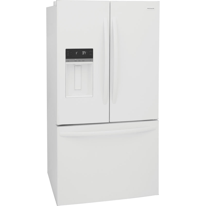 Frigidaire 36-inch, 27.8 cu. ft. French 3-Door Refrigerator with Dispenser FRFS2823AW (FRFS2823AW)