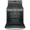 GE Profile 30-inch Freestanding Gas Range with Convection Technology PGB911EEJESPGB911EEJES