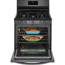 Frigidaire Gallery 30-inch Freestanding Gas Range With Quick Bake Convection FGGF3036TDFGGF3036TD