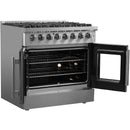 Forno 36-inch Freestanding Dual Fuel Range with True European Convection Technology FFSGS6356-36