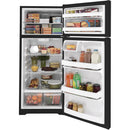 GE 28-inch, 17.5 cu. ft. Top-Freezer Refrigerator GTS18DTNRBB