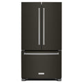 KitchenAid 36-inch, 20 cu. ft. French 3-Door Refrigerator with Interior Water Dispenser KRFC300EBS