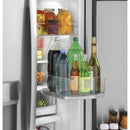 GE Profile 36-inch, 22.1 cu.ft. Counter-Depth French 3-Door Refrigerator with External Water and Ice Dispensing System PYD22KSLSSPYD22KSLSS