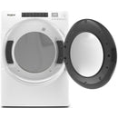 Whirlpool 7.4 cu.ft. Front Load Gas Dryer with Intuitive Touch Controls WGD560LHW (White)WGD560LHW