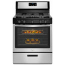 Whirlpool 30-inch Freestanding Gas Range with AccuSimmer® Burner WFG505M0BS