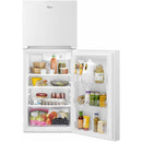 Whirlpool 25-inch, 10.68 cu.ft. Freestanding Top Freezer Refrigerator WRT111SFDW