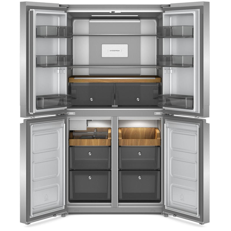(KRQC506MPS) KitchenAid 36-inch, 19.4 cu. ft. Counter-Depth 4-Door Refrigerator with PrintShield? Finish KRQC506MPS