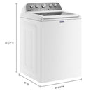 Maytag 4.8 cu. ft. Top Loading Washer with Power™ Impeller MVW5430MWMVW5430MW