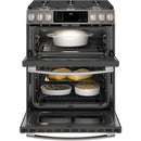 GE Profile 30-inch Slide-In Gas Range PGS960EELESPGS960EELES