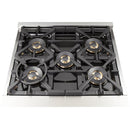 Forno Capriasca Alta Qualita 30-inch Freestanding Dual Fuel Range with Convection Technology FFSGS6187-30FFSGS618730