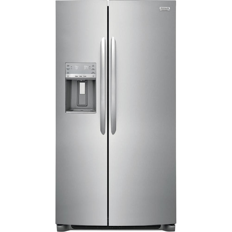 (GRSS2652AF) Frigidaire Gallery 36-inch, 25.6 cu.ft. Freestanding Side-by-Side Refrigerator with Ice and Water Dispensing System GRSS2652AF