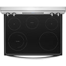 Whirlpool 30-inch Freestanding Electric Range with 5 Elements WFE505W0HS
