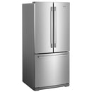 Whirlpool 30-inch, 19.68 cu. ft. French 3-Door Refrigerator (Fingerprint Resistant Stainless)WRFA60SMHZ