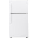 GE 33-inch, 21.9 cu. ft. Top Freezer Refrigerator with icemaker (White) (GIE22JTNRWW)