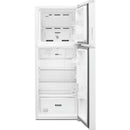 Whirlpool 24 3/8", 11.6 cu.ft. Top Freezer Freestanding Refrigerator with Freezer Temperature Controls WRT312CZJW
