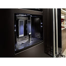 KitchenAid French 3-Door Refrigerator with External Water and Ice Dispensing System KRFF577KBS