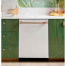 Caf? Built-in Dishwasher with WiFi (Matte White / Brushed Bronze) (CDT858P4VW2)