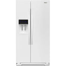 Whirlpool 36-inch, 20.59 cu. ft. Counter-Depth Side-By-Side Refrigerator WRS571CIHW