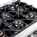 Forno Capriasca 36" Freestanding French Door Gas Range FFSGS6460-36 (FFSGS646036)