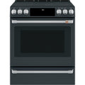 Café 30-inch Slide-in Electric Range with Warming Drawer CES700P3MD1
