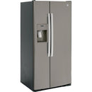 GE 33-inch, 23 cu. ft. Side-By-Side Refrigerator with Water and Ice Dispensing System GSS23GMPES