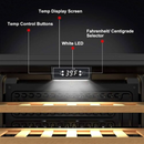 Galanz 47-Bottle Built-In Wine Cooler In Stainless Steel (GLW57MS2B16)