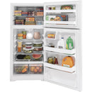 GE 28-inch, 15.6 cu.ft. Freestanding Top-Freezer Refrigerator with ClimateKeeper™ GTE16DTNRWWGTE16DTNRWW