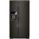 Whirlpool 36-inch, 23 cu.ft. Counter-Depth Side-by-Side Refrigerator with External Water and Ice Dispensing System WRS973CIHV (WRS973CIHV)