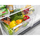 Whirlpool 33-inch, 20.5 cu.ft. Freestanding Top Freezer Refrigerator with Flexi-Side™ Bin WRT311FZDM (Stainless Steel)WRT311FZDM