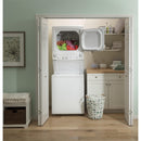 GE Stacked Washer/Dryer Electric Laundry Center GUV27ESSMWWGUV27ESSMWW