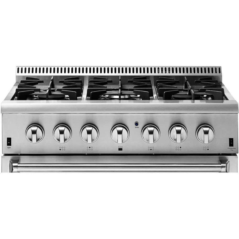Thor Kitchen 36-inch Freestanding Dual-Fuel Range HRD3606U (HRD3606U)