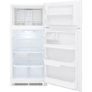 Frigidaire 30-inch, 18 cu.ft. Freestanding Top Freezer Refrigerator with LED Lighting FFHT1832TP