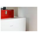 Hotpoint 13 cu. ft. Upright Freezer with LED Interior Lighting HUF13STRWW (HUF13STRWW)