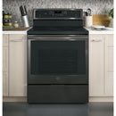 GE Profile 30-inch Freestanding Electric Range with Convection Technology PB911BJTS