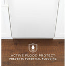 GE 24-inch Built-In Dishwasher with Water Leak Sensor GDF460PGTWW (White) (GDF460PGTWW)