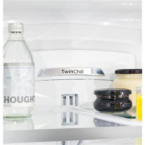 GE Profile 36-inch, 22.2 cu.ft. Counter-Depth French 3-Door Refrigerator with Water and Ice Dispensing System PYE22KYNFS