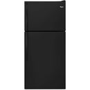 Whirlpool 30-inch, 18.2 cu.ft. Freestanding Top Freezer Refrigerator with Flexi-Slide™ Bin WRT318FZDB