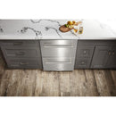 Thor Kitchen 24-inch, 5.3 cu.ft. Under-Counter Refrigerator Drawer with Digital Display TRF2401U